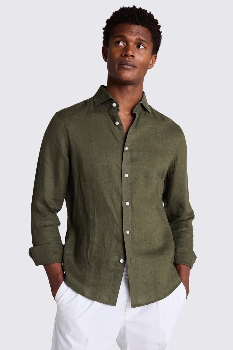 Luxury Linen Shirt.
