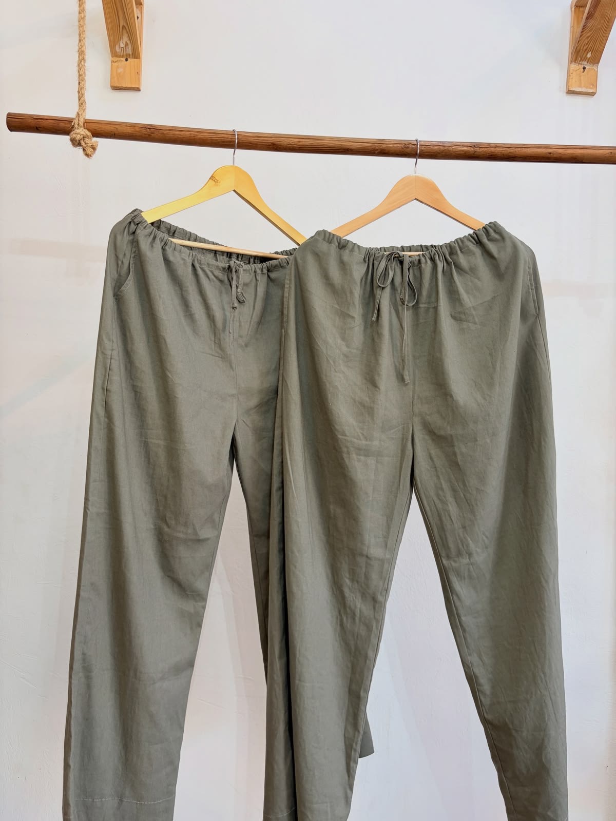 Oversized Parachute Linen Pants.
